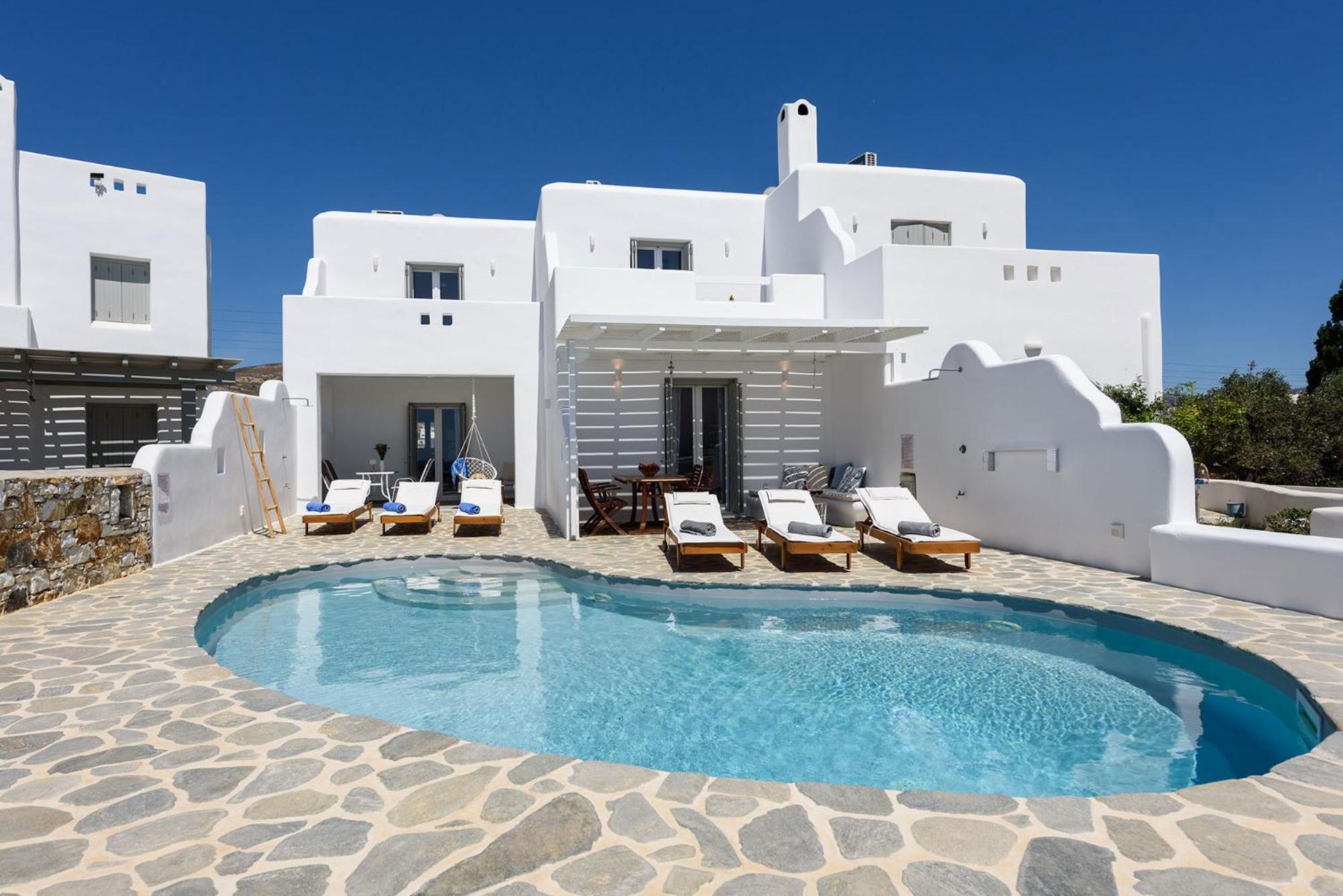 Helen Beach Front Luxury Villas Kastraki  Luaran gambar
