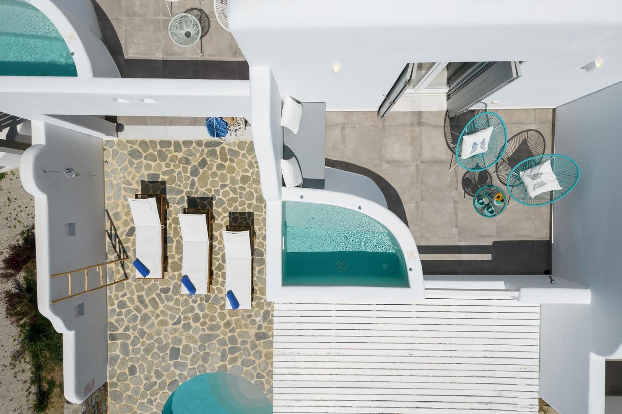 Helen Beach Front Luxury Villas Kastraki  Luaran gambar
