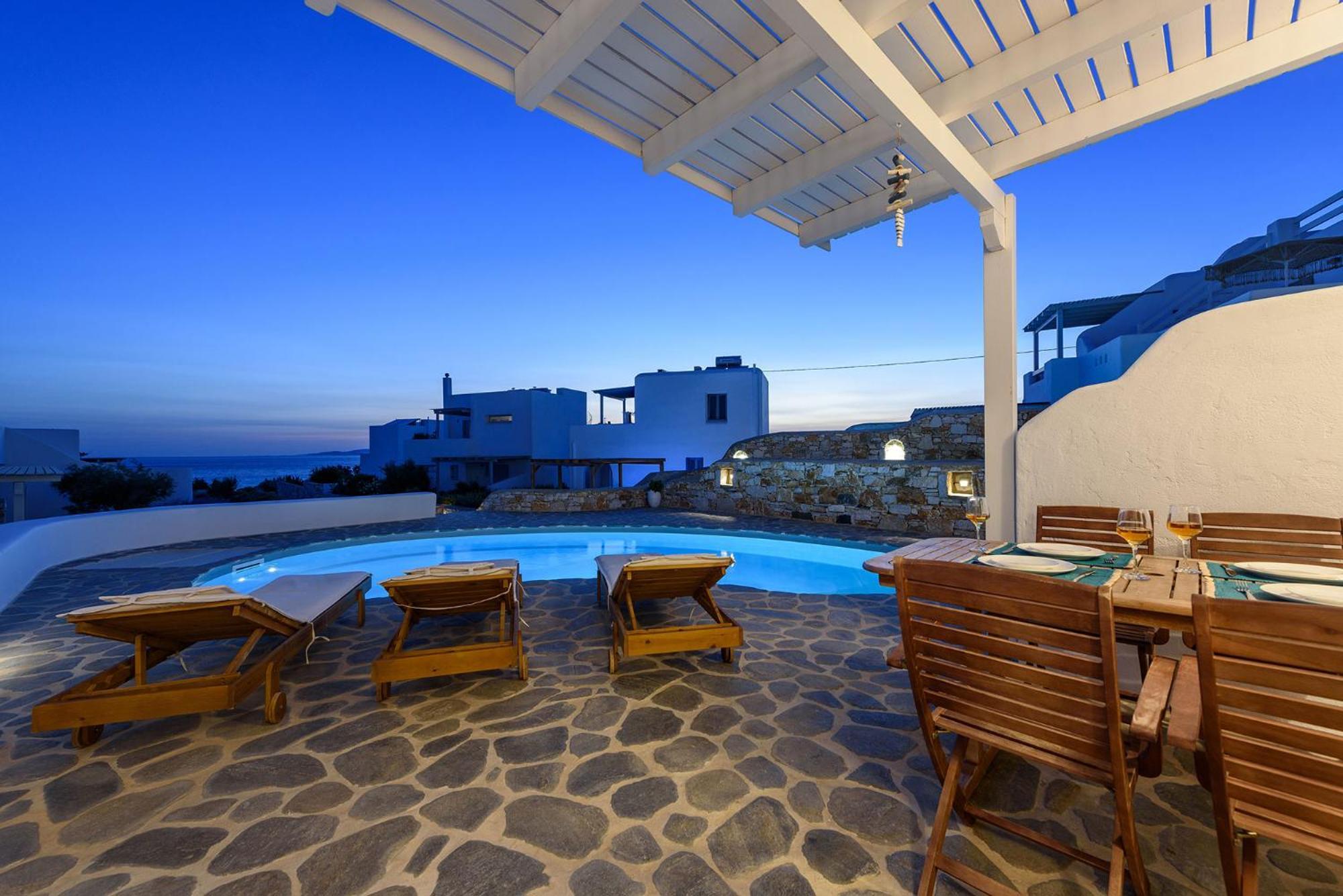 Helen Beach Front Luxury Villas Kastraki  Luaran gambar