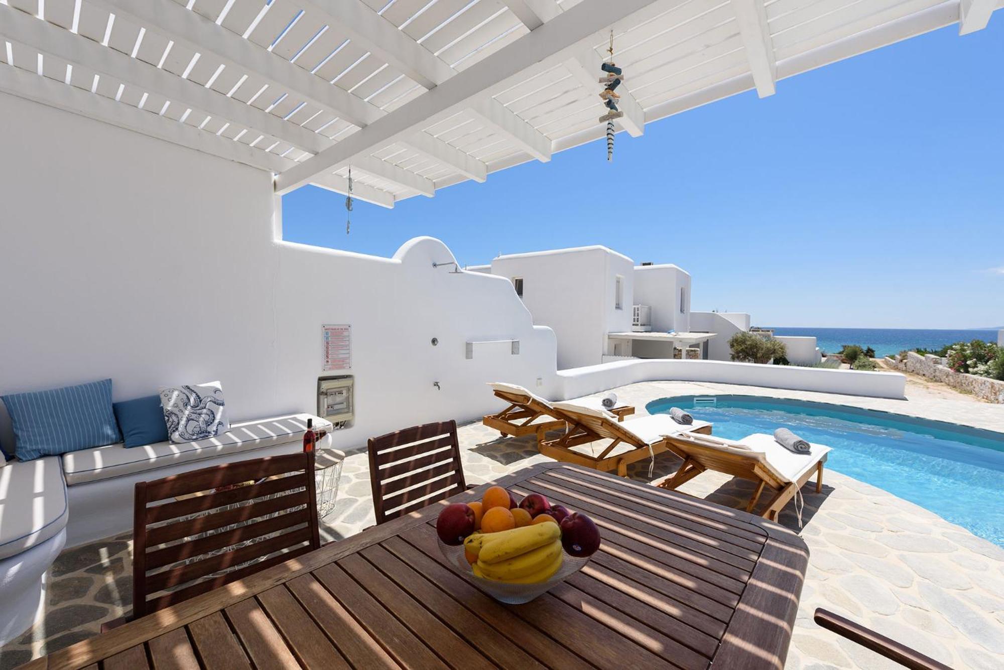Helen Beach Front Luxury Villas Kastraki  Luaran gambar