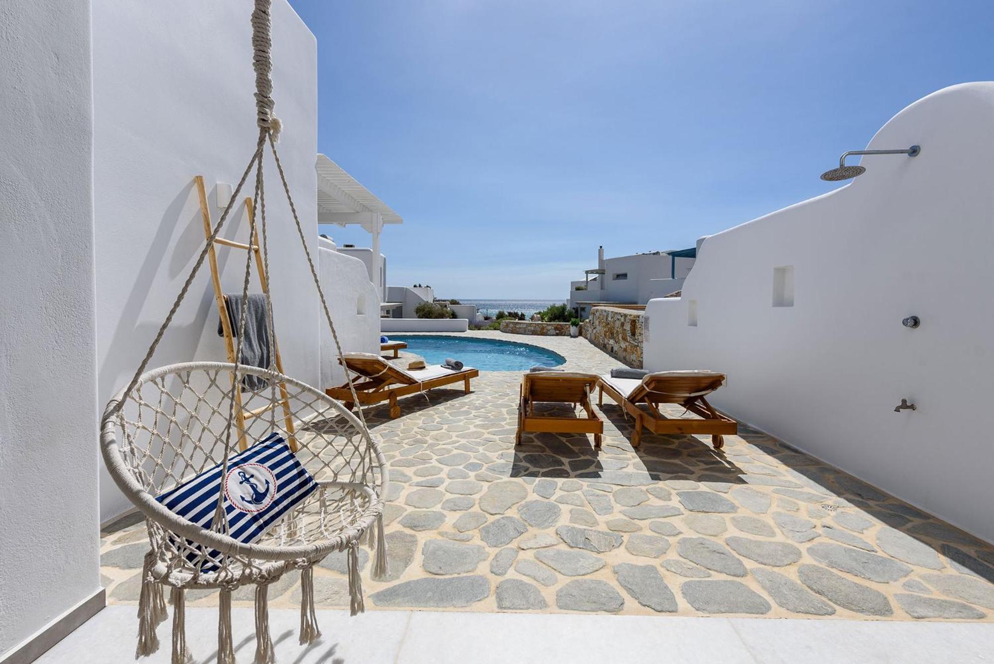 Helen Beach Front Luxury Villas Kastraki  Luaran gambar