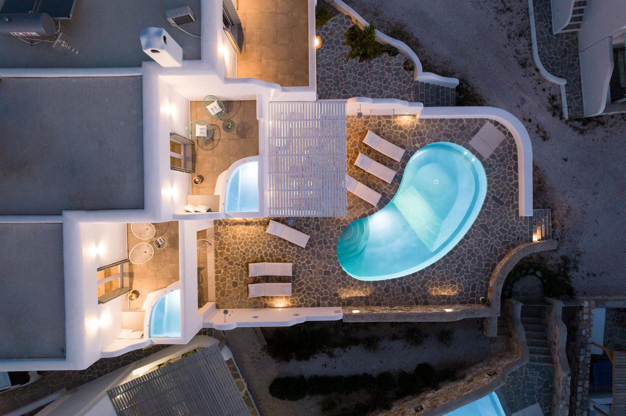 Helen Beach Front Luxury Villas Kastraki  Luaran gambar