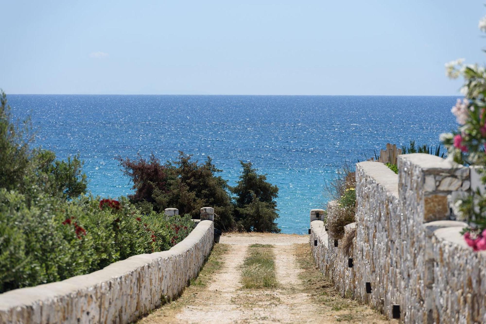 Helen Beach Front Luxury Villas Kastraki  Luaran gambar