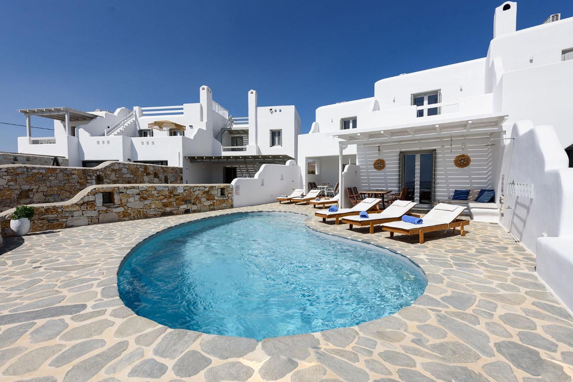 Helen Beach Front Luxury Villas Kastraki  Luaran gambar