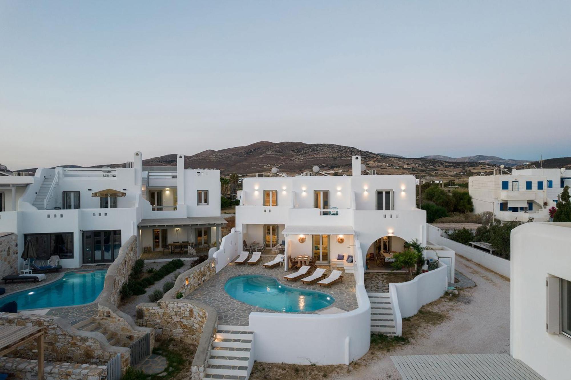 Helen Beach Front Luxury Villas Kastraki  Luaran gambar