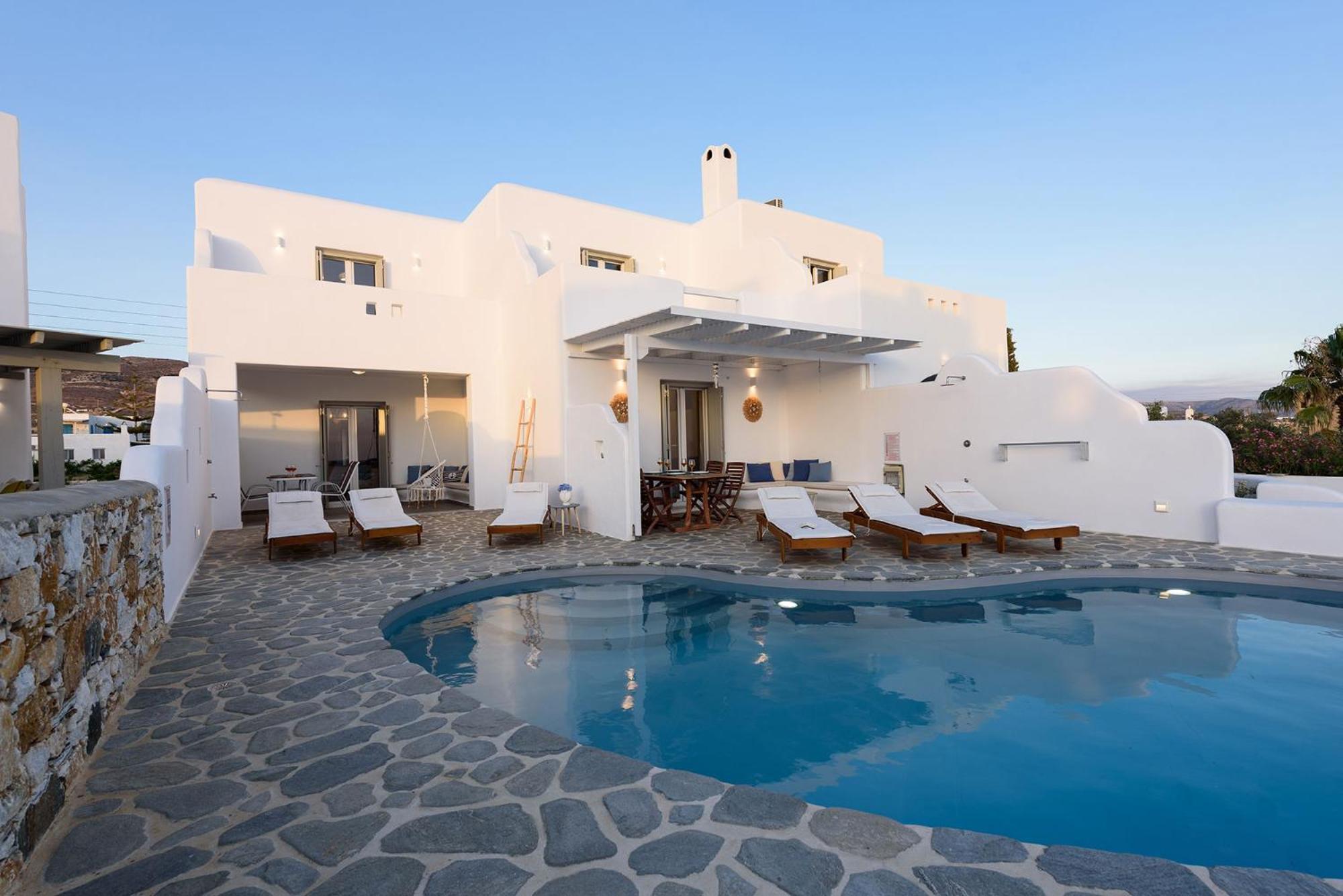 Helen Beach Front Luxury Villas Kastraki  Luaran gambar