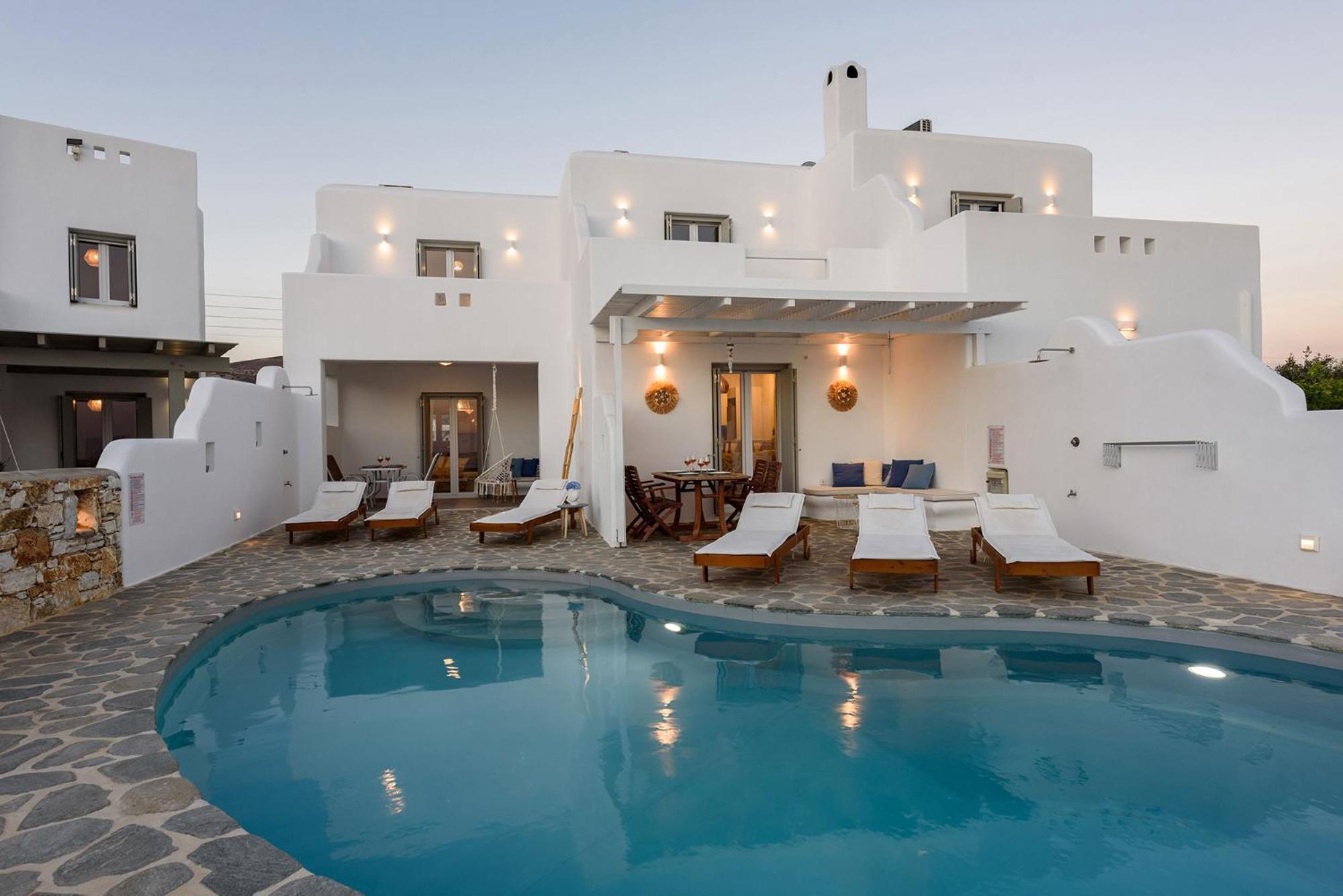Helen Beach Front Luxury Villas Kastraki  Luaran gambar
